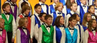 Cherubic children's Christian Choir. You have been warned.