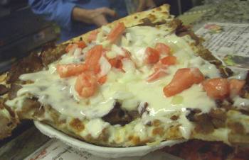 Donair pizza. Wrong. Yet so very right.