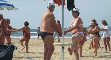Spain - Sun, sea, sangria and sex heaven for the over 70's.