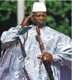 King of Bling Jammeh!
